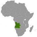Map Angola