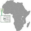 Map of The Gambia