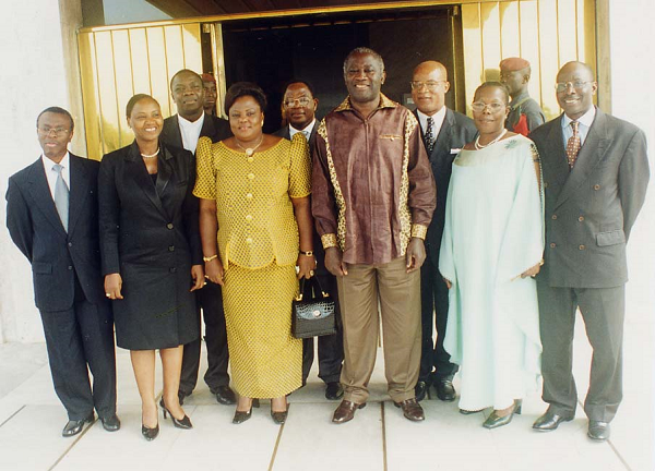 Ambassadeurs avec Pr Gbagbo