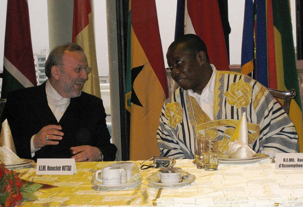 Avec SEM Mottaki - Africa Day 25-5-2009