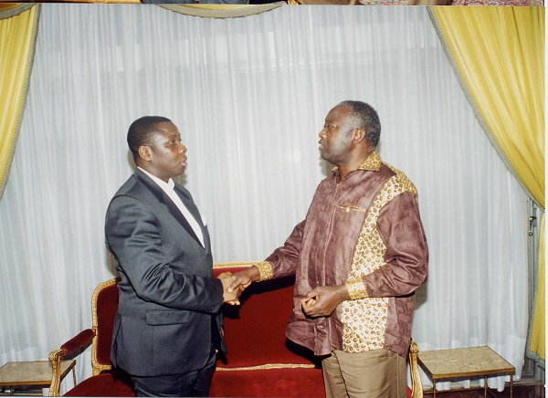 Audience avec Le Pdt Gbagbo