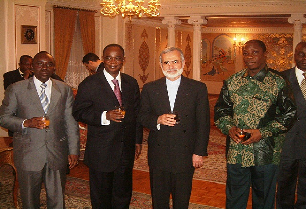 Avec ministres Kharazi et Bamba